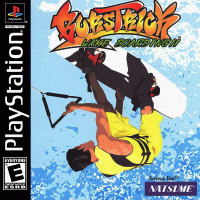 Burstrick Wake Boarding PAL Playstation PAL box art